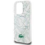 Carcasa Lacoste Double Layer Repeat cu MagSafe compatibila cu iPhone 15 Pro, Alb 7 - lerato.ro