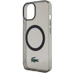 Carcasa Lacoste Transparent Design cu MagSafe compatibila cu iPhone 15 Plus / 14 Plus, Negru 7 - lerato.ro