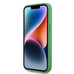 Carcasa Lacoste Iconic Petit Pique cu MagSafe compatibila cu iPhone 15 / 14 / 13, Verde 6 - lerato.ro