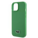 Carcasa Lacoste Iconic Petit Pique cu MagSafe compatibila cu iPhone 15 / 14 / 13, Verde 7 - lerato.ro