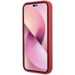 Carcasa Lacoste Iconic Petit Pique cu MagSafe compatibila cu iPhone 15 / 14 / 13, Rosu 6 - lerato.ro