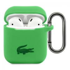 Carcasa Lacoste Silicone Collection compatibila cu Apple AirPods, Verde