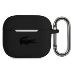 Carcasa Lacoste Silicone Collection compatibila cu Apple AirPods 3, Negru 2 - lerato.ro