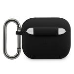 Carcasa Lacoste Silicone Collection compatibila cu Apple AirPods 3, Negru 3 - lerato.ro