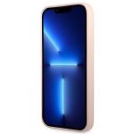 Carcasa Lacoste Silicone Plain compatibila cu iPhone 15 / 14 / 13, Roz 6 - lerato.ro