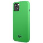 Carcasa Lacoste Silicone Plain compatibila cu iPhone 15 / 14 / 13, Verde 3 - lerato.ro