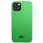 Carcasa Lacoste Silicone Plain compatibila cu iPhone 15 / 14 / 13, Verde 2 - lerato.ro