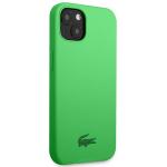 Carcasa Lacoste Silicone Plain compatibila cu iPhone 15 / 14 / 13, Verde 5 - lerato.ro