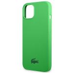 Carcasa Lacoste Silicone Plain compatibila cu iPhone 15 / 14 / 13, Verde 7 - lerato.ro