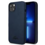 Carcasa Lacoste Silicone Plain compatibila cu iPhone 15 / 14 / 13, Navy Blue 4 - lerato.ro