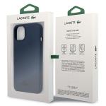 Carcasa Lacoste Silicone Plain compatibila cu iPhone 15 / 14 / 13, Navy Blue 9 - lerato.ro