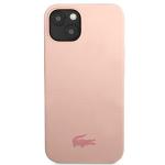 Carcasa Lacoste Silicone Plain compatibila cu iPhone 13 Mini, Roz 2 - lerato.ro