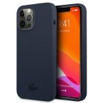 Carcasa Lacoste Silicone Plain compatibila cu iPhone 13 Pro, Navy Blue 4 - lerato.ro