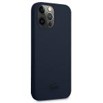 Carcasa Lacoste Silicone Plain compatibila cu iPhone 13 Pro, Navy Blue 5 - lerato.ro