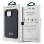 Carcasa Lacoste Iconic Petit Pique Crossbody compatibila cu iPhone 15 / 14 / 13, Navy Blue 9 - lerato.ro