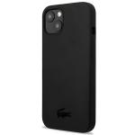 Carcasa Lacoste Silicone Plain compatibila cu iPhone 13 Mini, Negru 3 - lerato.ro