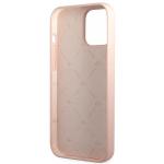 Carcasa Lacoste Silicone Plain compatibila cu iPhone 13 Pro Max, Roz 8 - lerato.ro