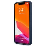 Carcasa Lacoste Silicone Plain compatibila cu iPhone 13 Pro Max, Navy Blue 6 - lerato.ro