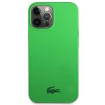 Carcasa Lacoste Silicone Plain compatibila cu iPhone 13 Pro Max, Verde 2 - lerato.ro