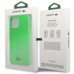 Carcasa Lacoste Silicone Plain compatibila cu iPhone 13 Pro Max, Verde 9 - lerato.ro