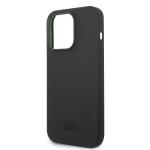 Carcasa Lacoste Silicone Plain compatibila cu iPhone 14 Pro, Negru 7 - lerato.ro