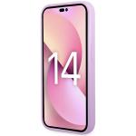 Carcasa Lacoste Iconic Petit Pique compatibila cu iPhone 14 Pro, Violet 6 - lerato.ro