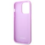 Carcasa Lacoste Iconic Petit Pique compatibila cu iPhone 14 Pro, Violet 8 - lerato.ro