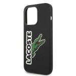 Carcasa Lacoste Silicone Head Crocodile compatibila cu iPhone 14 Pro, Negru 7 - lerato.ro
