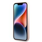 Carcasa Lacoste Silicone Plain compatibila cu iPhone 14 Pro, Roz 6 - lerato.ro