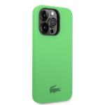 Carcasa Lacoste Silicone Plain compatibila cu iPhone 14 Pro, Verde 5 - lerato.ro