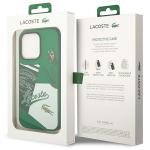 Carcasa Lacoste Silicone Patchwork compatibila cu iPhone 14 Pro, Verde 9 - lerato.ro