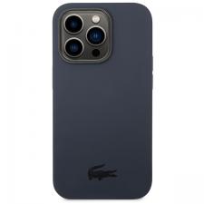 Carcasa Lacoste Liquid Silicone compatibila cu iPhone 14 Pro, Navy Blue