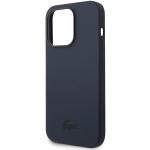 Carcasa Lacoste Liquid Silicone compatibila cu iPhone 14 Pro, Navy Blue 7 - lerato.ro