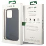 Carcasa Lacoste Liquid Silicone compatibila cu iPhone 14 Pro, Navy Blue 9 - lerato.ro