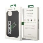 Carcasa Lacoste Silicone and Head Crocodile compatibila cu iPhone 15 Plus / 14 Plus, Negru 9 - lerato.ro