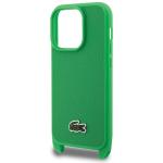 Carcasa Lacoste Iconic Petit Pique Crossbody compatibila cu iPhone 14 Pro, Verde 5 - lerato.ro