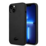 Carcasa Lacoste Silicone Plain compatibila cu iPhone 15 Plus / 14 Plus, Negru 4 - lerato.ro