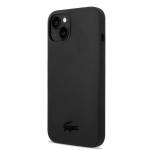 Carcasa Lacoste Silicone Plain compatibila cu iPhone 15 Plus / 14 Plus, Negru 3 - lerato.ro