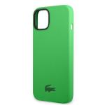 Carcasa Lacoste Silicone Plain compatibila cu iPhone 15 Plus / 14 Plus, Verde 7 - lerato.ro