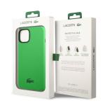 Carcasa Lacoste Silicone Plain compatibila cu iPhone 15 Plus / 14 Plus, Verde 9 - lerato.ro