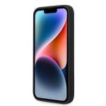 Carcasa Lacoste Silicone and Head Crocodile compatibila cu iPhone 15 / 14 / 13, Negru 6 - lerato.ro