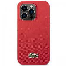 Huse si carcase iPhone 14 Pro Max, Carcasa Lacoste Iconic Petit Pique cu MagSafe compatibila cu iPhone 14 Pro Max, Rosu, lerato.ro