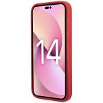 Carcasa Lacoste Iconic Petit Pique cu MagSafe compatibila cu iPhone 14 Pro Max, Rosu 6 - lerato.ro