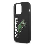 Carcasa Lacoste Silicone Head Crocodile compatibila cu iPhone 14 Pro Max, Negru 7 - lerato.ro