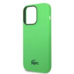 Carcasa Lacoste Silicone Plain compatibila cu iPhone 14 Pro Max, Verde 6 - lerato.ro