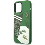 Carcasa Lacoste Silicone Patchwork compatibila cu iPhone 14 Pro Max, Verde 7 - lerato.ro
