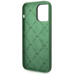 Carcasa Lacoste Silicone Allover Pattern compatibila cu iPhone 14 Pro Max, Verde 8 - lerato.ro