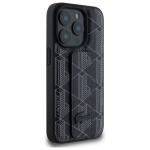 Carcasa Lacoste Grip Stand Mono compatibila cu iPhone 15 Pro, Negru 5 - lerato.ro
