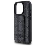 Carcasa Lacoste Grip Stand Mono compatibila cu iPhone 15 Pro, Negru 7 - lerato.ro