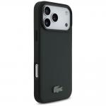 Carcasa Lacoste Petit Pique Lacquer Logo cu MagSafe compatibila cu iPhone 17 Pro Max, Dark Green 5 - lerato.ro
